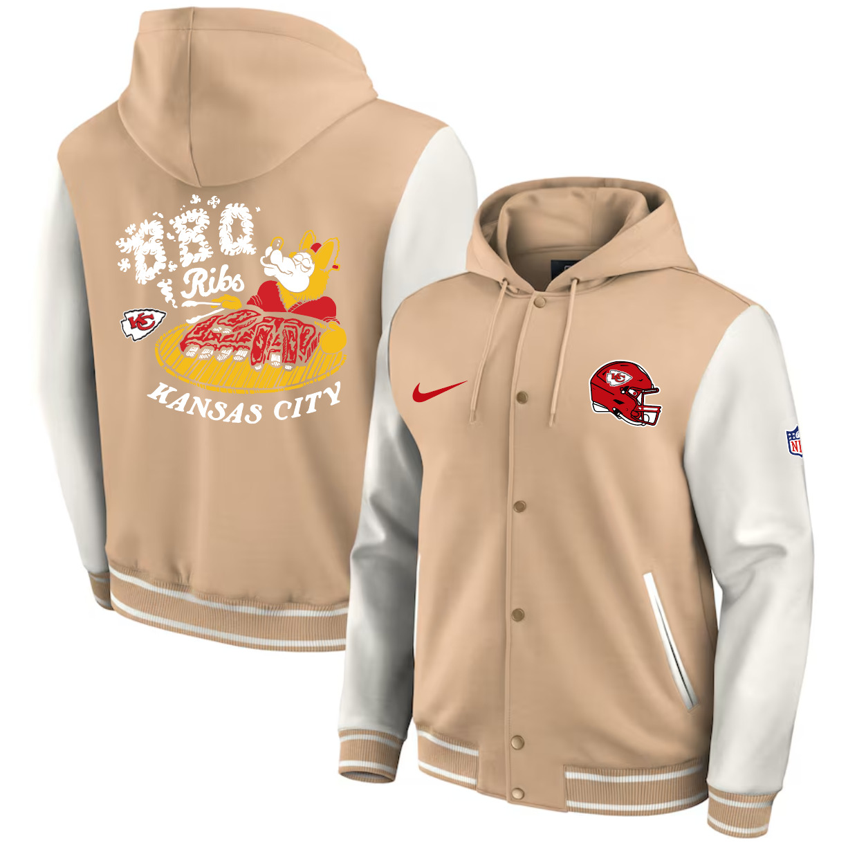 Men 2025 NFL Kansas City Chiefs jacket syle 2